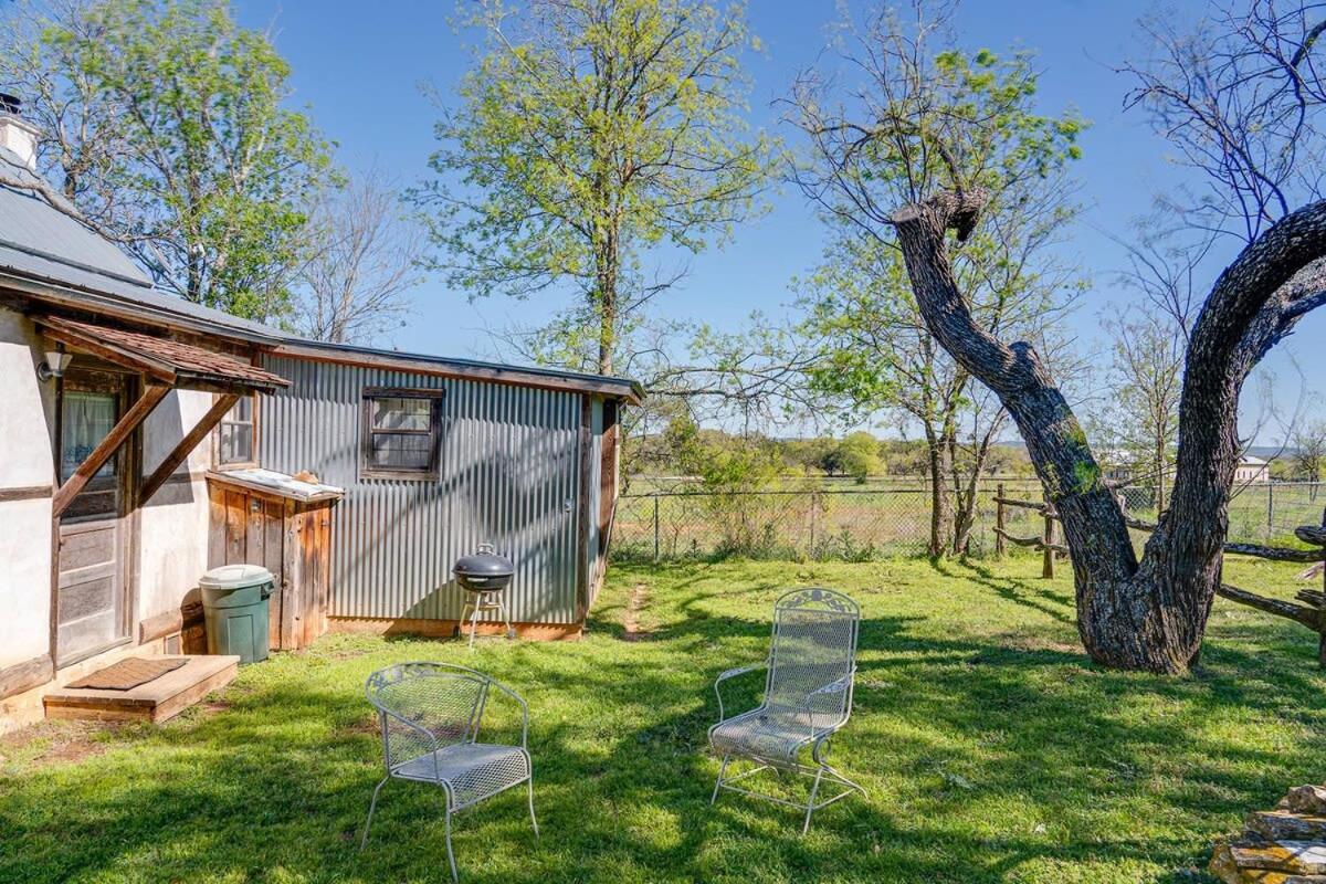 Das Eck Haus - Cozy Cabin Getaway Fredericksburg Bagian luar foto